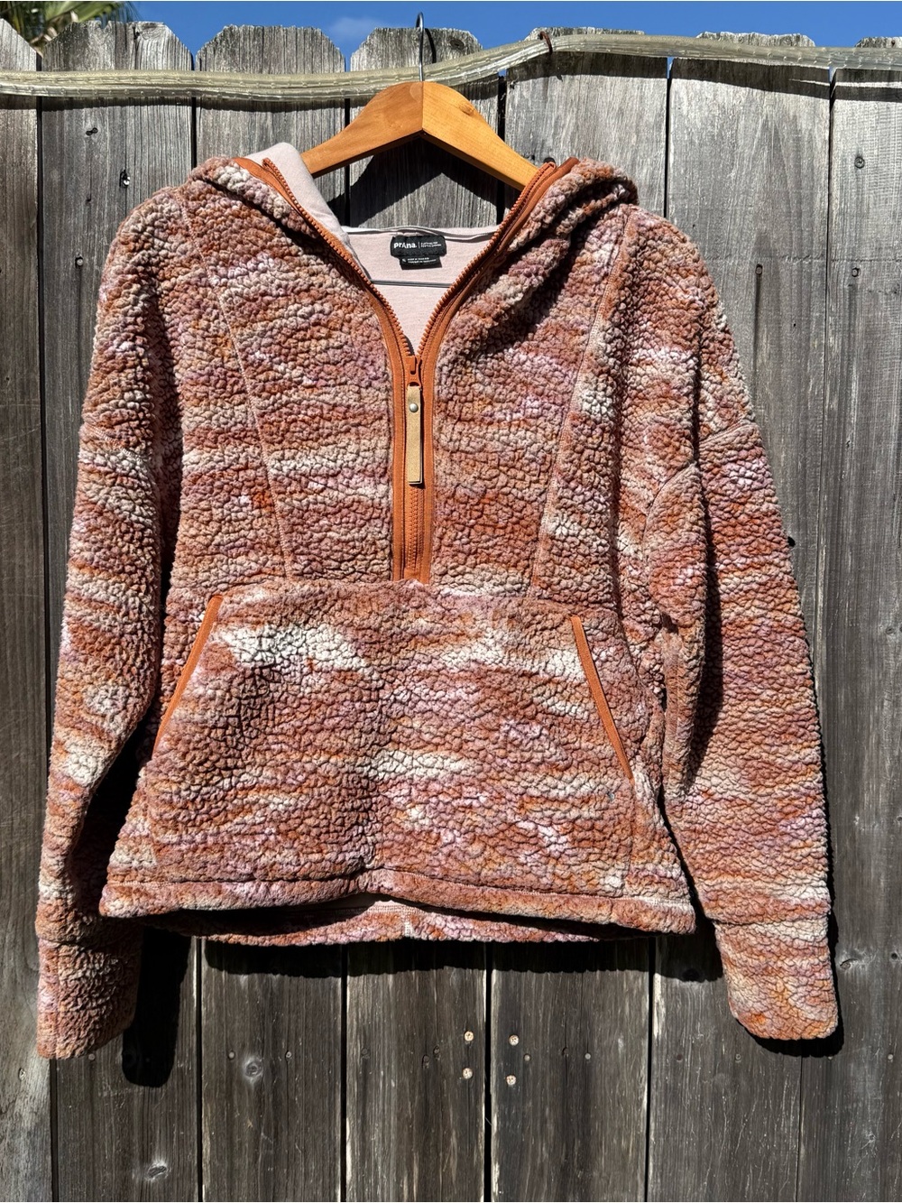 Prana Polar Escape Half Zip Hoodie